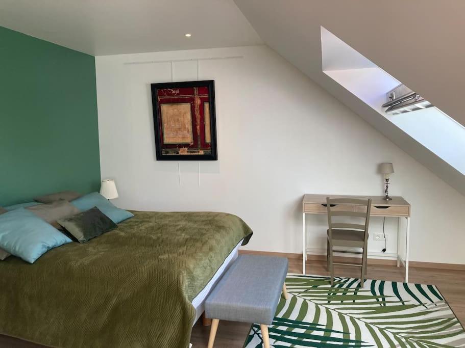 Le Gite Marie-Galante : Belle Maison D'Hotes Avec Acces Piscine En Ete Lanmeur Exteriör bild