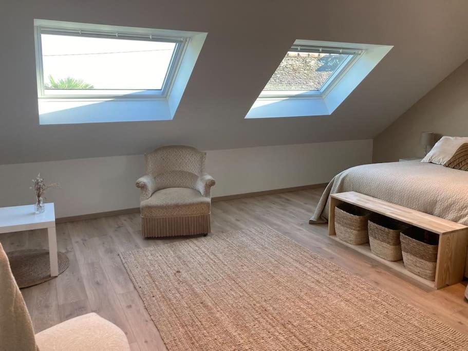 Le Gite Marie-Galante : Belle Maison D'Hotes Avec Acces Piscine En Ete Lanmeur Exteriör bild